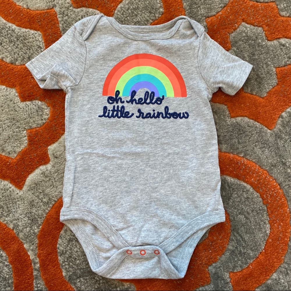 Hello Little Rainbow Baby 6-9 Months